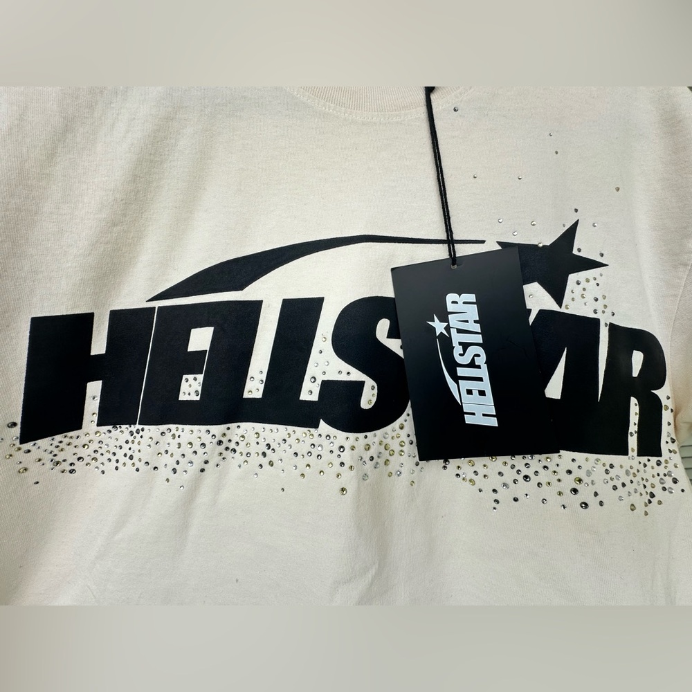 HELLSTAR Classic Rhinestone Tee - Picture 6 of 12